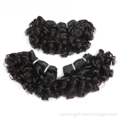 SUPER DOUBLE FUNMI BOUNCY CURLS 100% VIRGIN CUTICLE ALIGNED HUMAN HAIR EXTENSION